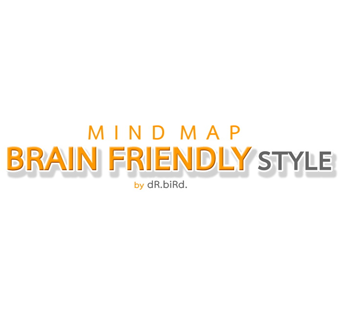 Mind Map Brain friendly style by dr.bird
